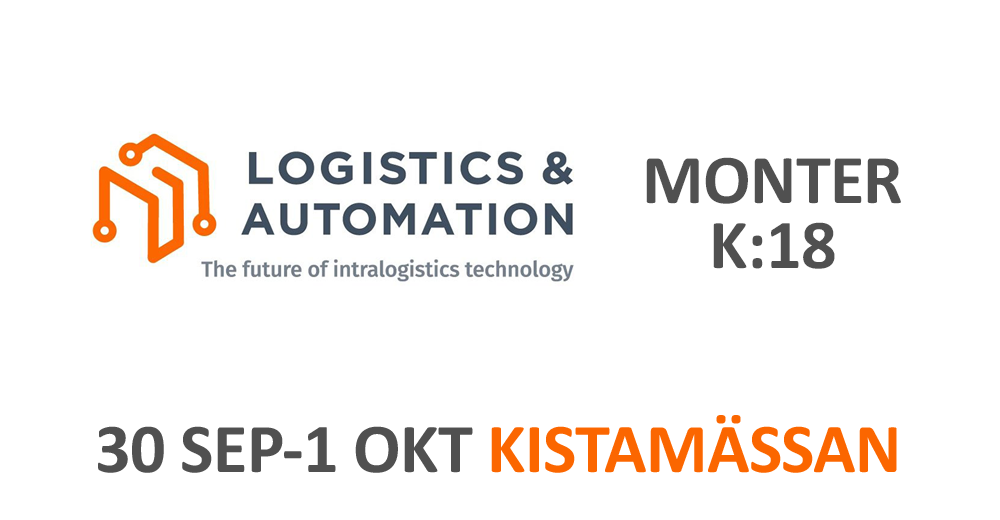 Micrologistic ställer ut på Logistik & Automation 2026 på Kistamässan