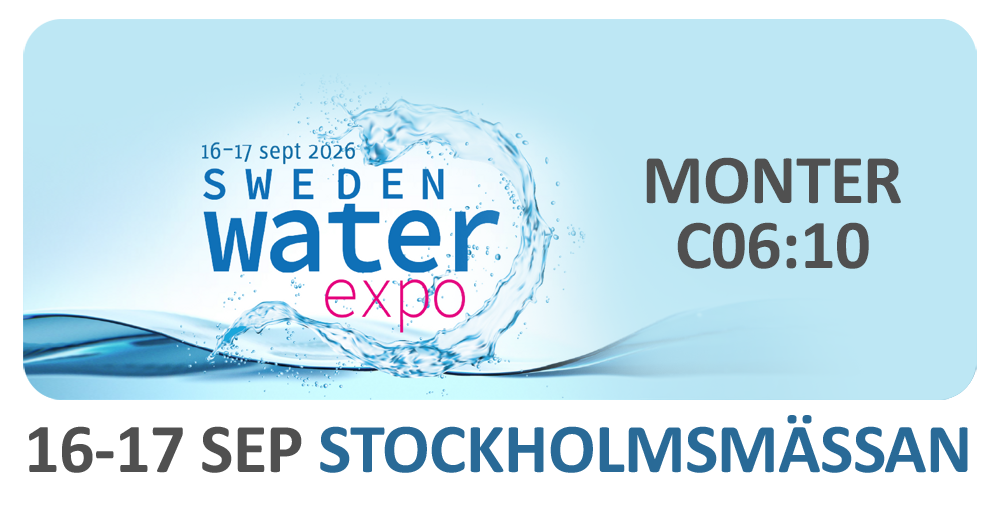 Micrologistic är med på Sweden Water Expo 2026